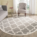 Safavieh Amherst 420 Power Loomed 67% Polypropylene 18% Fibrillated Polypropylene 8% Latex 7% Poly-cotton(warp) Rug AMT420R-3