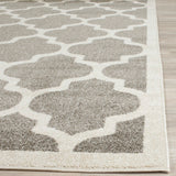 Safavieh Amherst 420 Power Loomed 67% Polypropylene 18% Fibrillated Polypropylene 8% Latex 7% Poly-cotton(warp) Rug AMT420R-3