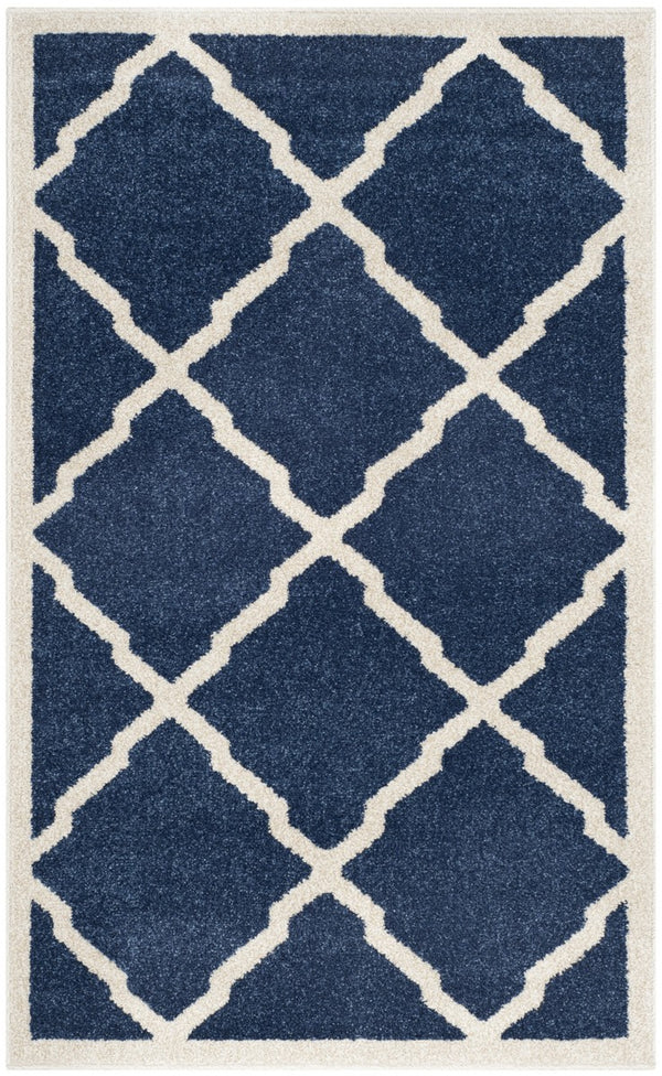 Safavieh Amherst 421 Power Loomed 67% Polypropylene 18% Fibrillated Polypropylene 8% Latex 7% Poly-cotton(warp) Rug AMT421P-29