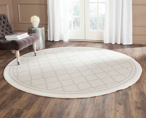 Safavieh Amherst 422 Power Loomed 65.6% Polypropylene 21% Fibrillated Polypropylene 5.9% Latex (SBR (50% Water/50% Latex))7.2% Poly-cotton(warp) Contemporary Rug AMT422E-8SQ