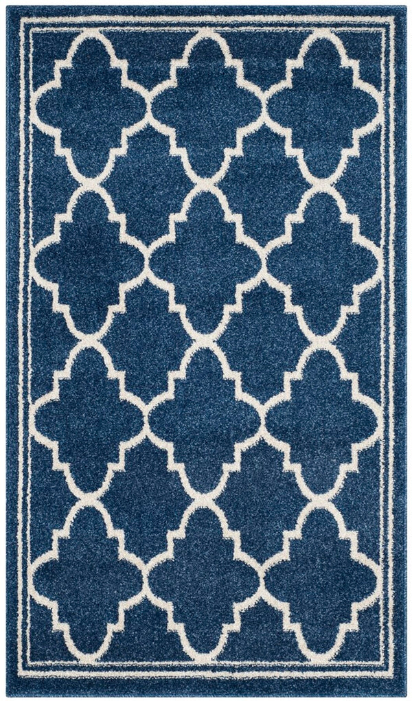 Safavieh Amherst 422 Power Loomed 65.6% Polypropylene 21% Fibrillated Polypropylene 5.9% Latex (SBR (50% Water/50% Latex))7.2% Poly-cotton(warp) Contemporary Rug AMT422P-8SQ