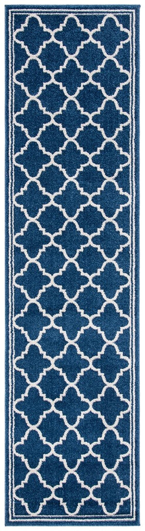 Safavieh Amherst 422 Power Loomed 65.6% Polypropylene 21% Fibrillated Polypropylene 5.9% Latex (SBR (50% Water/50% Latex))7.2% Poly-cotton(warp) Contemporary Rug AMT422P-8SQ