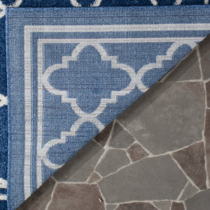 Safavieh Amherst 422 Power Loomed 65.6% Polypropylene 21% Fibrillated Polypropylene 5.9% Latex (SBR (50% Water/50% Latex))7.2% Poly-cotton(warp) Contemporary Rug AMT422P-8SQ