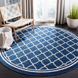 Safavieh Amherst 422 Power Loomed 65.6% Polypropylene 21% Fibrillated Polypropylene 5.9% Latex (SBR (50% Water/50% Latex))7.2% Poly-cotton(warp) Contemporary Rug AMT422P-8SQ