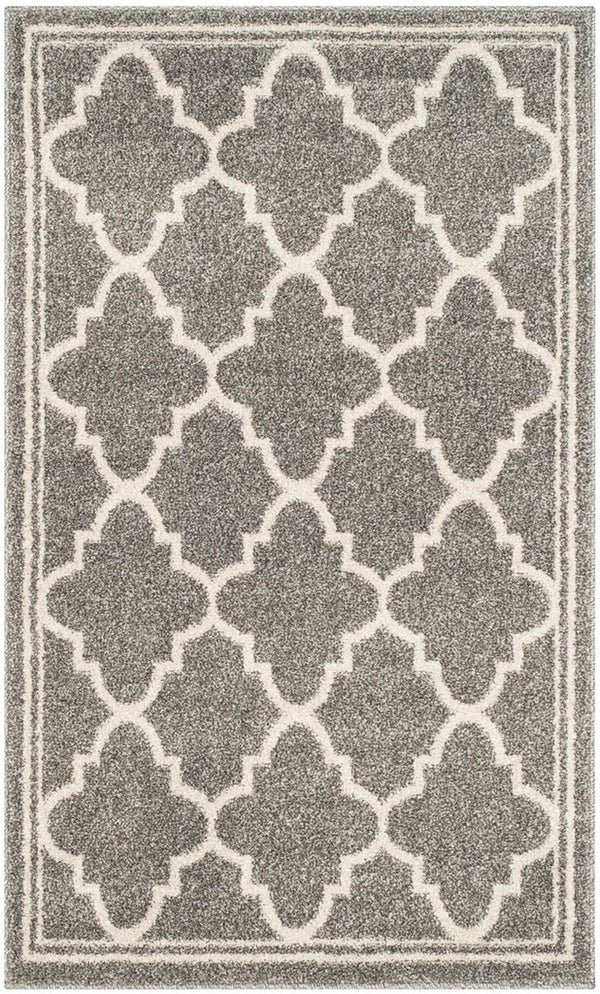 Safavieh Amherst 422 Power Loomed 65.6% Polypropylene 21% Fibrillated Polypropylene 5.9% Latex (SBR (50% Water/50% Latex))7.2% Poly-cotton(warp) Contemporary Rug AMT422R-8SQ