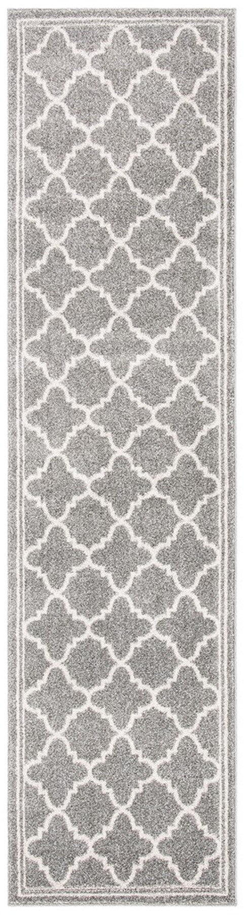 Safavieh Amherst 422 Power Loomed 65.6% Polypropylene 21% Fibrillated Polypropylene 5.9% Latex (SBR (50% Water/50% Latex))7.2% Poly-cotton(warp) Contemporary Rug AMT422R-8SQ
