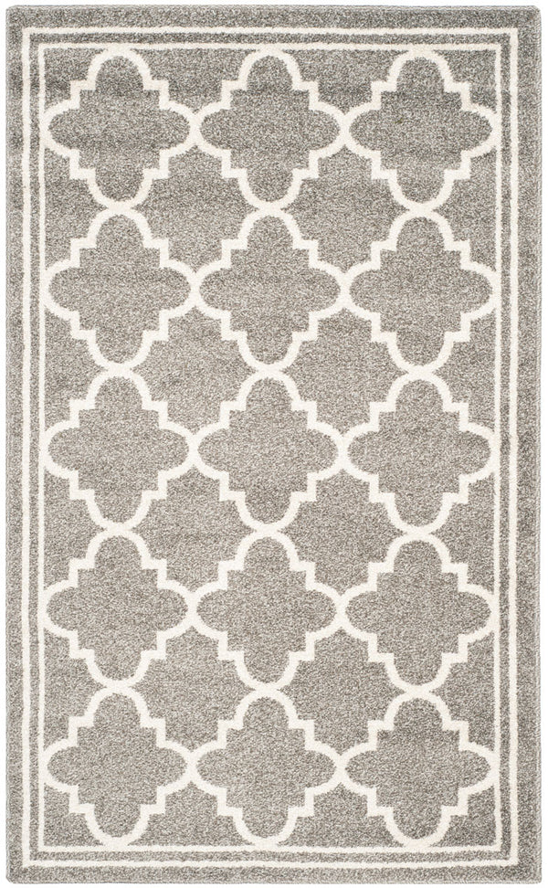 Safavieh Amherst 422 Power Loomed 65.6% Polypropylene 21% Fibrillated Polypropylene 5.9% Latex (SBR (50% Water/50% Latex))7.2% Poly-cotton(warp) Contemporary Rug AMT422R-8SQ