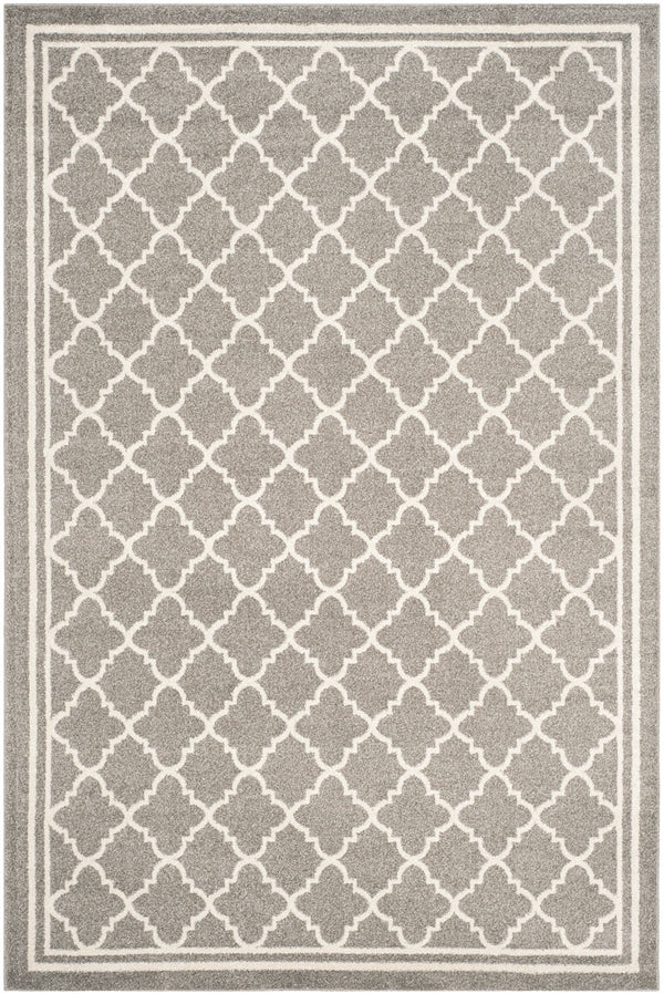 Safavieh Amherst 422 Power Loomed 65.6% Polypropylene 21% Fibrillated Polypropylene 5.9% Latex (SBR (50% Water/50% Latex))7.2% Poly-cotton(warp) Contemporary Rug AMT422R-8SQ