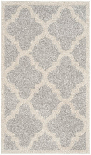Safavieh Amherst 423 Power Loomed 67% Polypropylene 18% Fibrillated Polypropylene 8% Latex 7% Poly-cotton(warp) Rug AMT423B-3