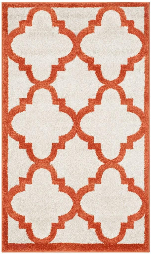 Safavieh Amherst 423 Power Loomed 67% Polypropylene 18% Fibrillated Polypropylene 8% Latex 7% Poly-cotton(warp) Rug AMT423F-29