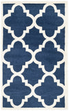 Safavieh Amherst 423 Power Loomed 67% Polypropylene 18% Fibrillated Polypropylene 8% Latex 7% Poly-cotton(warp) Rug AMT423P-3