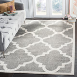 Safavieh Amherst 423 Power Loomed 67% Polypropylene 18% Fibrillated Polypropylene 8% Latex 7% Poly-cotton(warp) Rug AMT423R-3