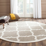 Safavieh Amherst 423 Power Loomed 67% Polypropylene 18% Fibrillated Polypropylene 8% Latex 7% Poly-cotton(warp) Rug AMT423R-3