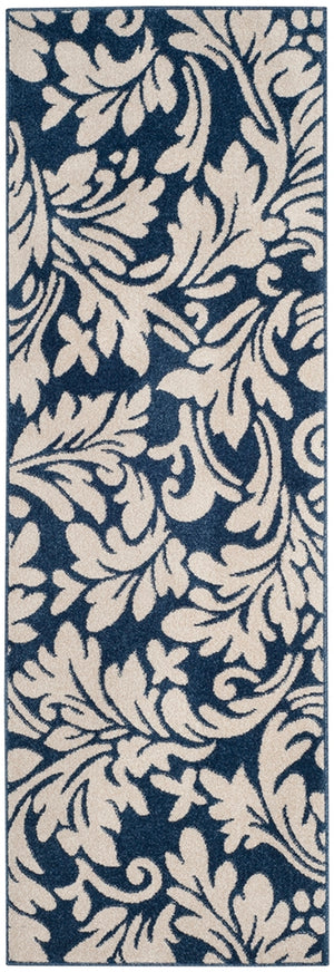 Safavieh Amherst 425 Power Loomed 67% Polypropylene 18% Fibrillated Polypropylene 8% Latex 7% Poly-cotton(warp) Rug AMT425P-3