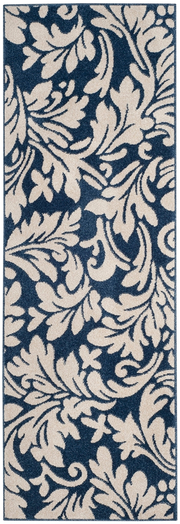 Safavieh Amherst 425 Power Loomed 67% Polypropylene 18% Fibrillated Polypropylene 8% Latex 7% Poly-cotton(warp) Rug AMT425P-3