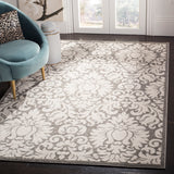 Safavieh Amherst 427 Power Loomed 67% Polypropylene 18% Fibrillated Polypropylene 8% Latex 7% Poly-cotton(warp) Rug AMT427R-3