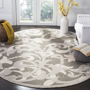 Safavieh Amherst 428 Power Loomed 67% Polypropylene 18% Fibrillated Polypropylene 8% Latex 7% Poly-cotton(warp) Rug AMT428C-3