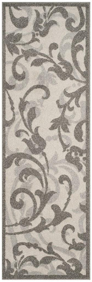 Safavieh Amherst 428 Power Loomed 67% Polypropylene 18% Fibrillated Polypropylene 8% Latex 7% Poly-cotton(warp) Rug AMT428K-3