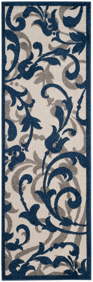 Safavieh Amherst 428 Power Loomed 67% Polypropylene 18% Fibrillated Polypropylene 8% Latex 7% Poly-cotton(warp) Rug AMT428M-3
