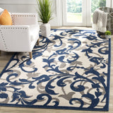 Safavieh Amherst 428 Power Loomed 67% Polypropylene 18% Fibrillated Polypropylene 8% Latex 7% Poly-cotton(warp) Rug AMT428M-3