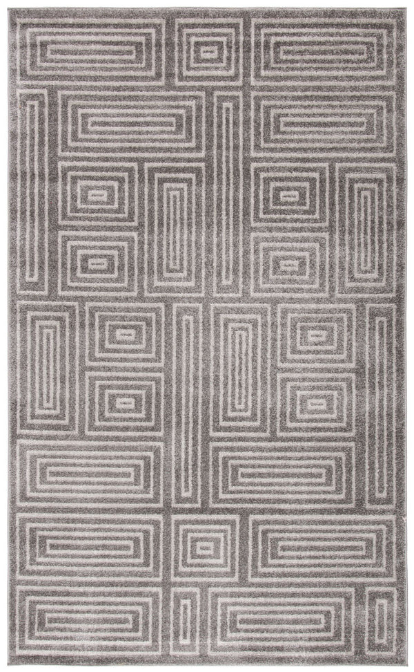 Safavieh Maze Power Loomed 67% Polypropylene 18% Fibrillated Polypropylene 8% Latex 7% Poly-cotton(warp) Rug AMT430C-4
