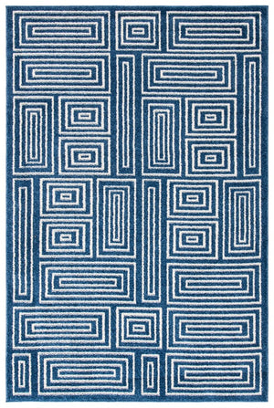 Safavieh Maze Power Loomed 67% Polypropylene 18% Fibrillated Polypropylene 8% Latex 7% Poly-cotton(warp) Rug AMT430P-4