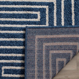 Safavieh Maze Power Loomed 67% Polypropylene 18% Fibrillated Polypropylene 8% Latex 7% Poly-cotton(warp) Rug AMT430P-4