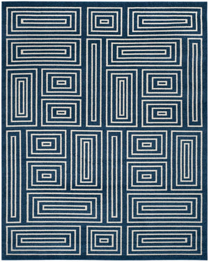 Safavieh Maze Power Loomed 67% Polypropylene 18% Fibrillated Polypropylene 8% Latex 7% Poly-cotton(warp) Rug AMT430P-4