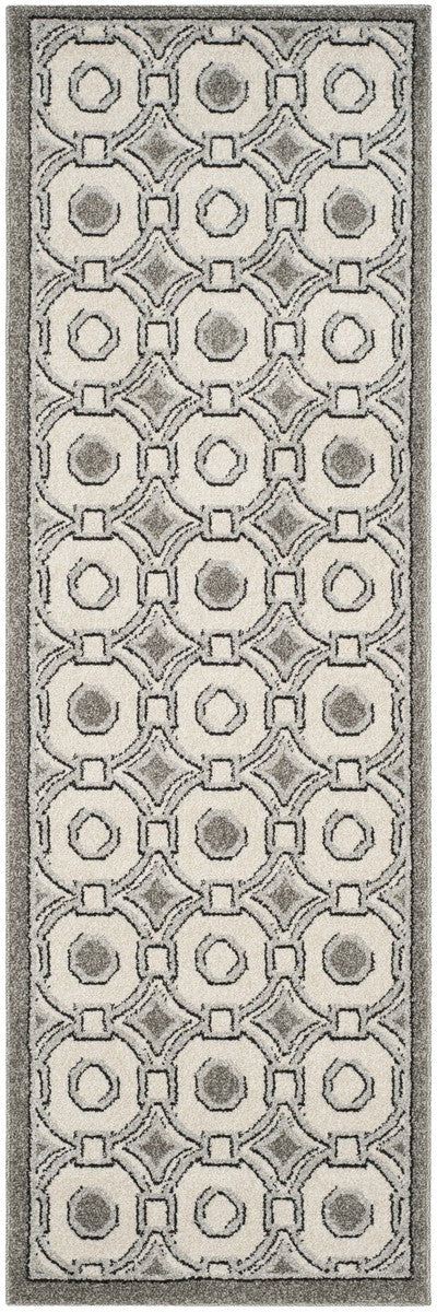 Safavieh Amherst 431 Power Loomed 67% Polypropylene 18% Fibrillated Polypropylene 8% Latex 7% Poly-cotton(warp) Rug AMT431E-3