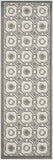 Safavieh Amherst 431 Power Loomed 67% Polypropylene 18% Fibrillated Polypropylene 8% Latex 7% Poly-cotton(warp) Rug AMT431E-3