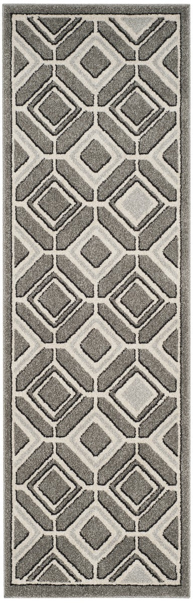 Safavieh Amherst 433 Power Loomed 67% Polypropylene 18% Fibrillated Polypropylene 8% Latex 7% Poly-cotton(warp) Rug AMT433C-3