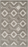 Safavieh Amherst 433 Power Loomed 67% Polypropylene 18% Fibrillated Polypropylene 8% Latex 7% Poly-cotton(warp) Rug AMT433C-3