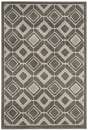 Safavieh Amherst 433 Power Loomed 67% Polypropylene 18% Fibrillated Polypropylene 8% Latex 7% Poly-cotton(warp) Rug AMT433C-3