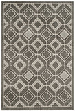 Safavieh Amherst 433 Power Loomed 67% Polypropylene 18% Fibrillated Polypropylene 8% Latex 7% Poly-cotton(warp) Rug AMT433C-3