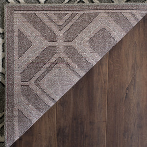 Safavieh Amherst 433 Power Loomed 67% Polypropylene 18% Fibrillated Polypropylene 8% Latex 7% Poly-cotton(warp) Rug AMT433C-3