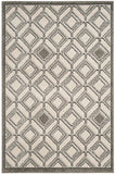 Safavieh Amherst 433 Power Loomed 67% Polypropylene 18% Fibrillated Polypropylene 8% Latex 7% Poly-cotton(warp) Rug AMT433E-3