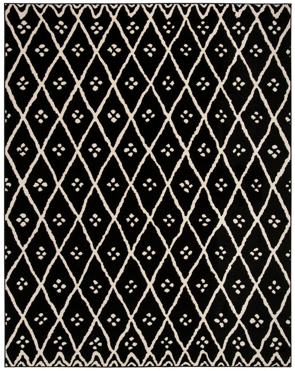 Safavieh Amherst 442 Power Loomed 67% Polypropylene 18% Fibrillated Polypropylene 8% Latex 7% Poly-cotton(warp) Rug AMT442I-9