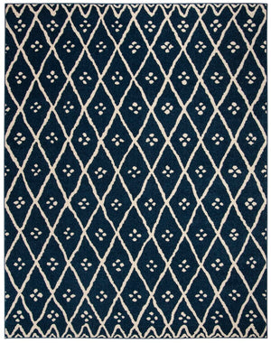 Safavieh Amherst 442 Power Loomed 67% Polypropylene 18% Fibrillated Polypropylene 8% Latex 7% Poly-cotton(warp) Rug AMT442N-9