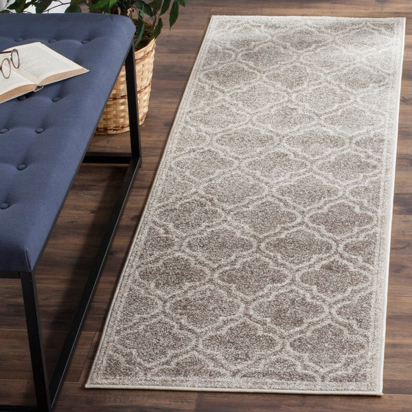 Safavieh Amherst 412 Power Loomed 67% Polypropylene 18% Fibrillated Polypropylene 8% Latex 7% Poly-cotton(warp) Rug AMTW412C-3