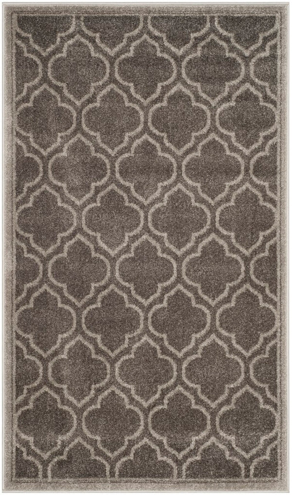Safavieh Amherst 412 Power Loomed 67% Polypropylene 18% Fibrillated Polypropylene 8% Latex 7% Poly-cotton(warp) Rug AMTW412C-3