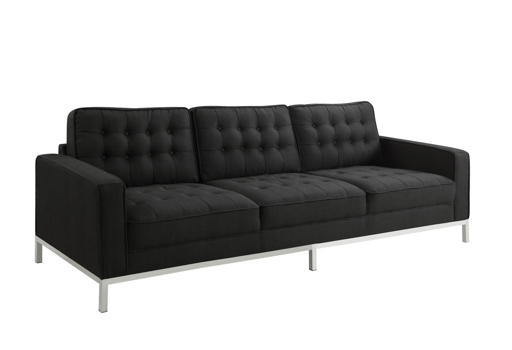 Draper Black Sofa