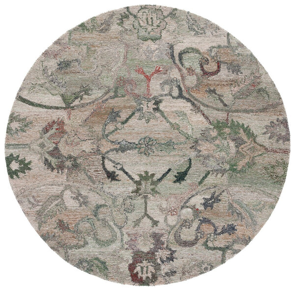 Safavieh Anatolia 401 Hand Tufted 90% Polyester/10% Wool Transitional Rug AN401W-8