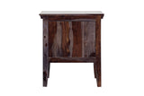 Porter Designs Sonora Solid Sheesham Wood Natural Nightstand Gray 04-116-04-0433M