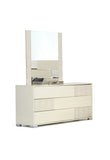 Modrest Ancona Italian Modern Beige Mirror