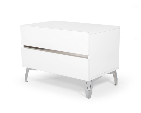 VIG Furniture Nova Domus Angela - Italian Modern White Nightstand VGACANGELA-NS