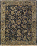 Anatolia ANY-2304 Traditional Wool Rug ANY2304-912 Charcoal, Olive, Dark Brown, Khaki 100% Wool 9' x 12'
