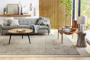 Anatolia ANY-2305 Traditional Wool Rug ANY2305-912 Dark Blue, Burnt Orange, Taupe, Dark Brown, Medium Gray, Beige 100% Wool 9' x 12'