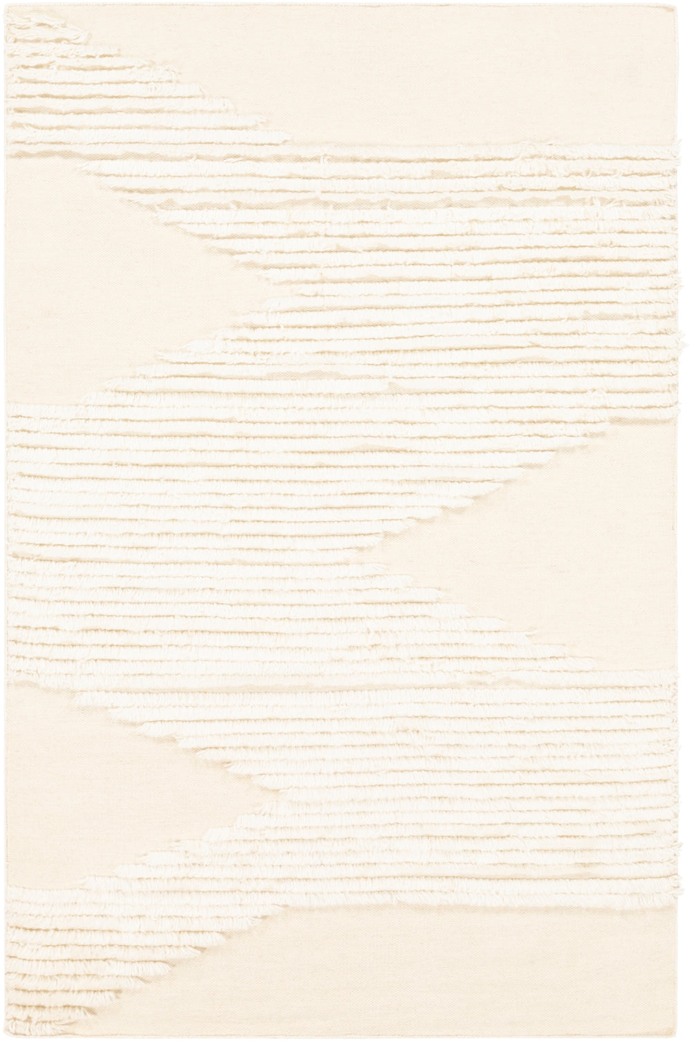 Apache APA-2301 Global Wool Rug APA2301-912 Cream 100% Wool 9' x 12'