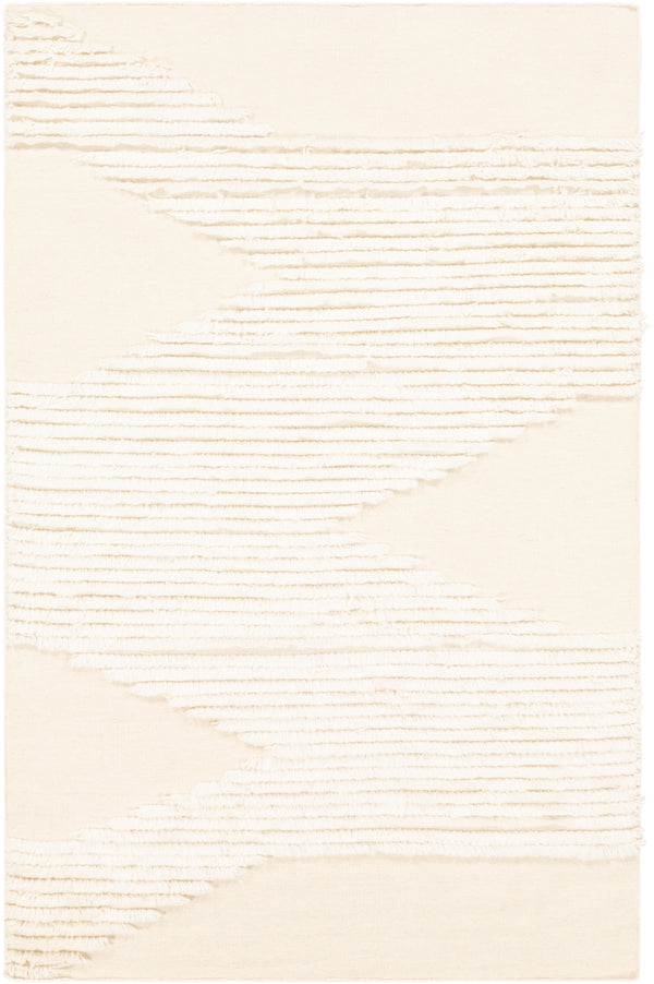 Apache APA-2301 Global Wool Rug APA2301-912 Cream 100% Wool 9' x 12'