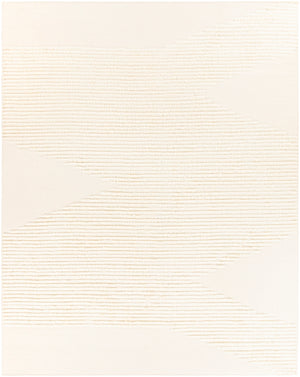 Apache APA-2301 Global Wool Rug APA2301-810 Cream 100% Wool 8' x 10'